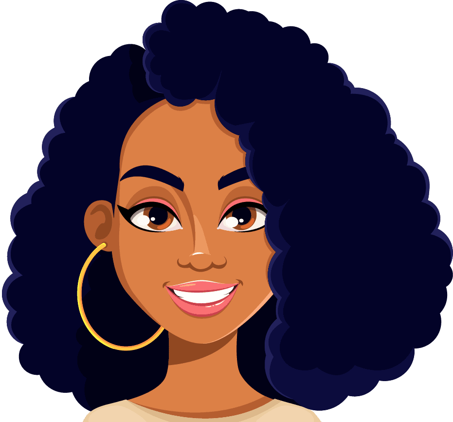 Woman smiling